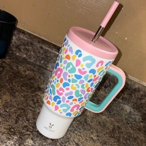 Colorful Tumbler with Straw leak proof